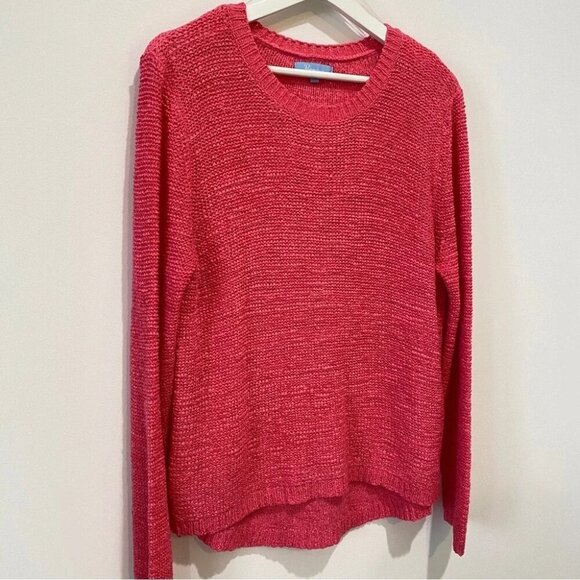Penmans Long Sleeve Waffle Knit Sweater Pink Size L - Picture 4 of 15